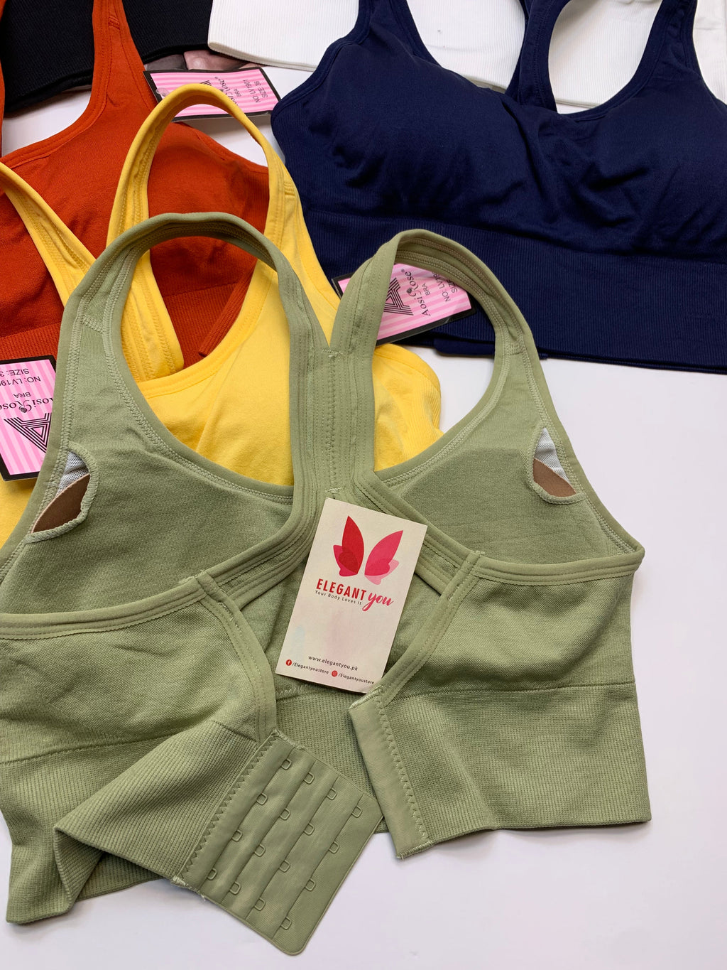 Fit Flex Back Hook Sports Bra for 34-40 size (009)*