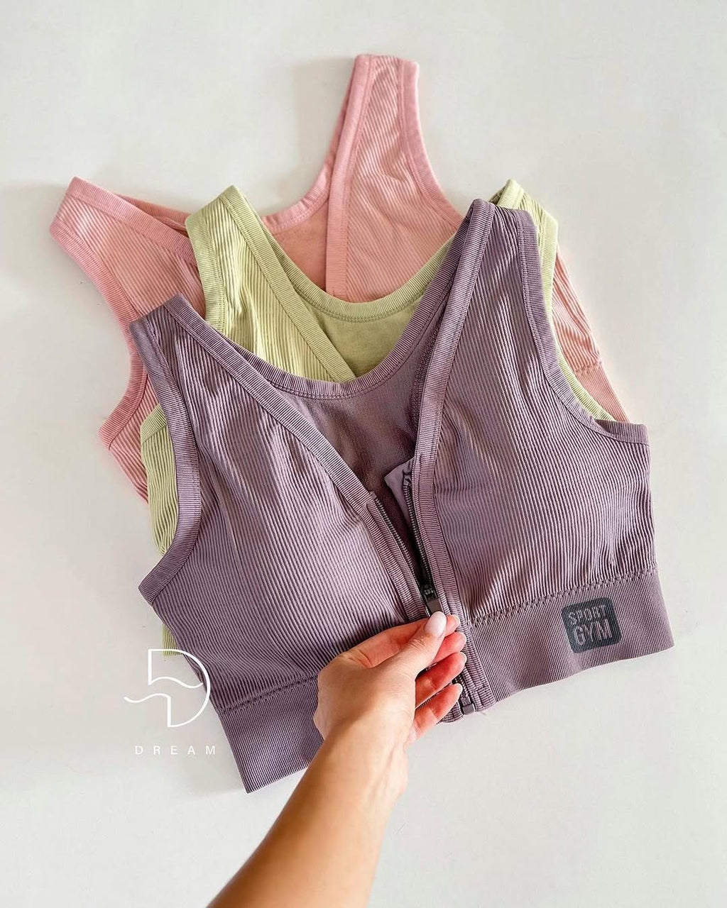 (30-38) Front Zipper Sports Bra For Gym and Yoga (045)