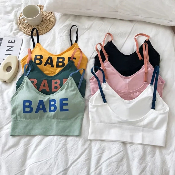 (28-36)BABE Written Soft Padded Bra (048)*