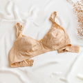 (32-42)b&c  Soft Strechable jersey stuff daily wear bra(228)