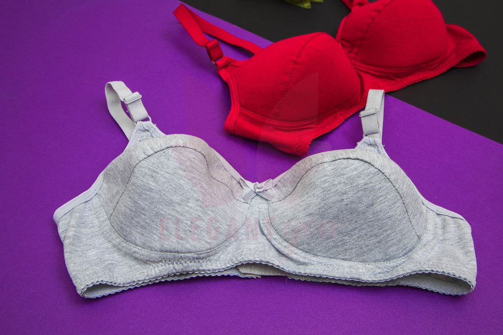Bundle Offer Thin Pad Cotton Bra(T-124)