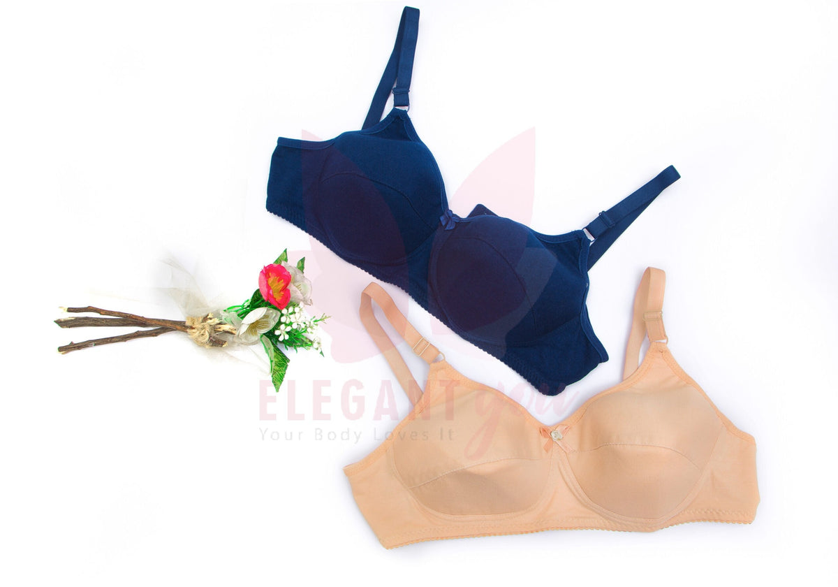 Bundle Offer Thin Pad Cotton Bra(T-124)