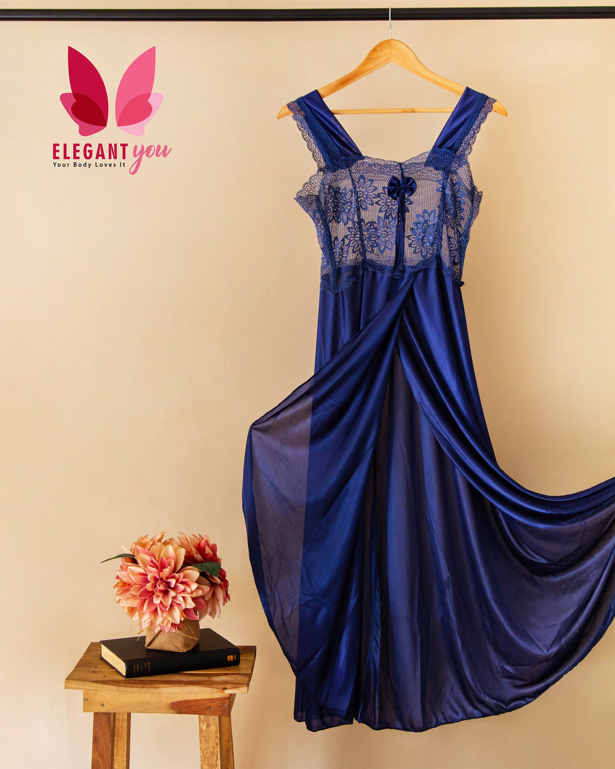 One Piece Elegant Lace Nighty JE011(C11-R2)