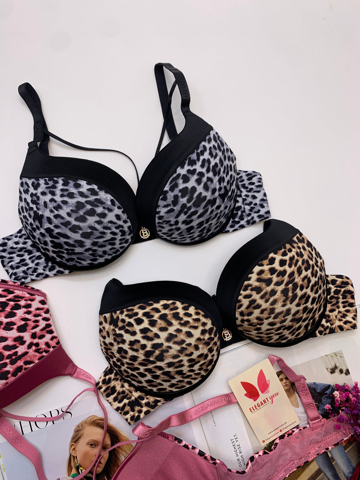 (34-40)B Binny's Padded Pushup Wire Bra(150)*