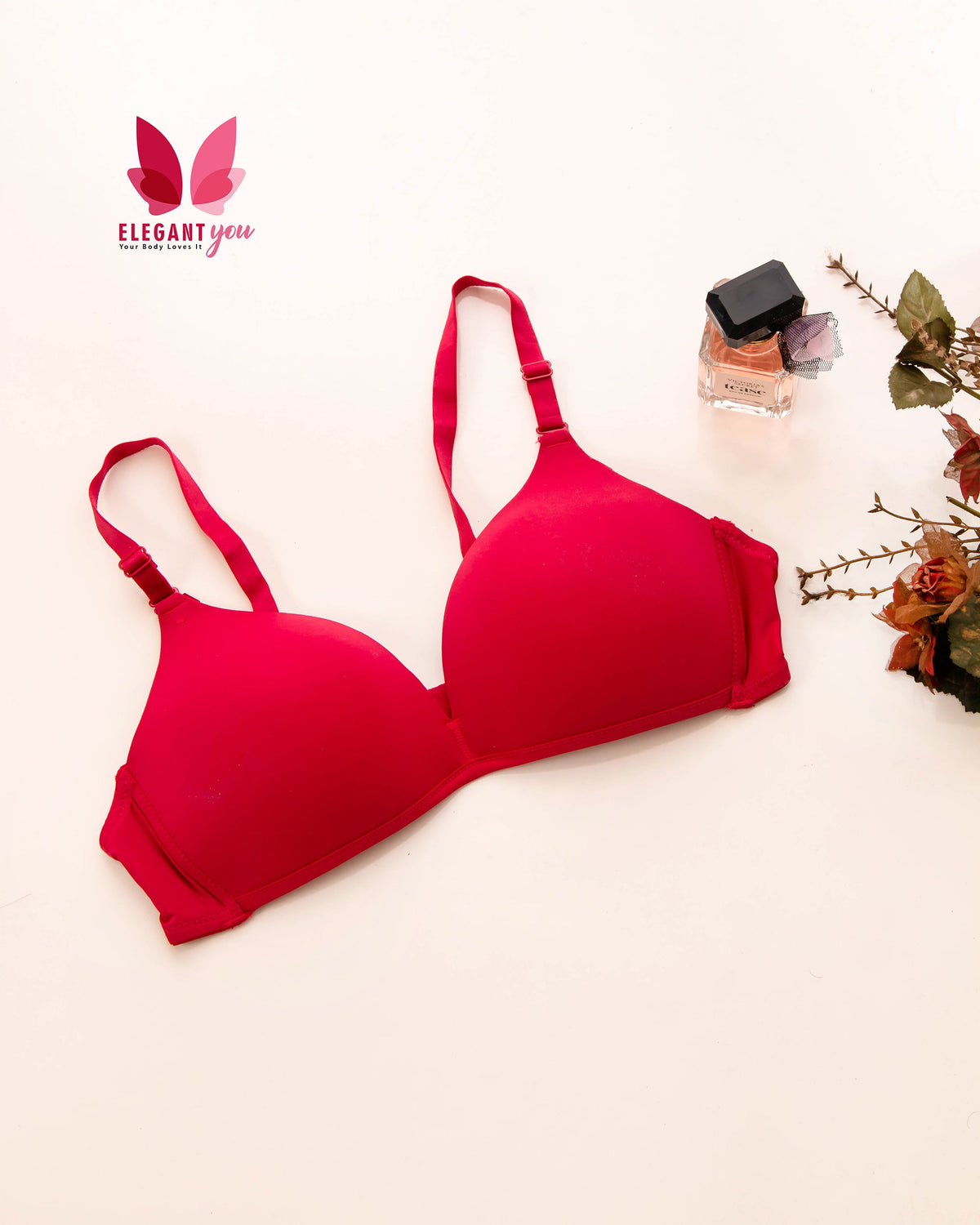 (36-42)C All Day Comfort Thin Padded Non Wired T Shirt Bra 8182(086)*