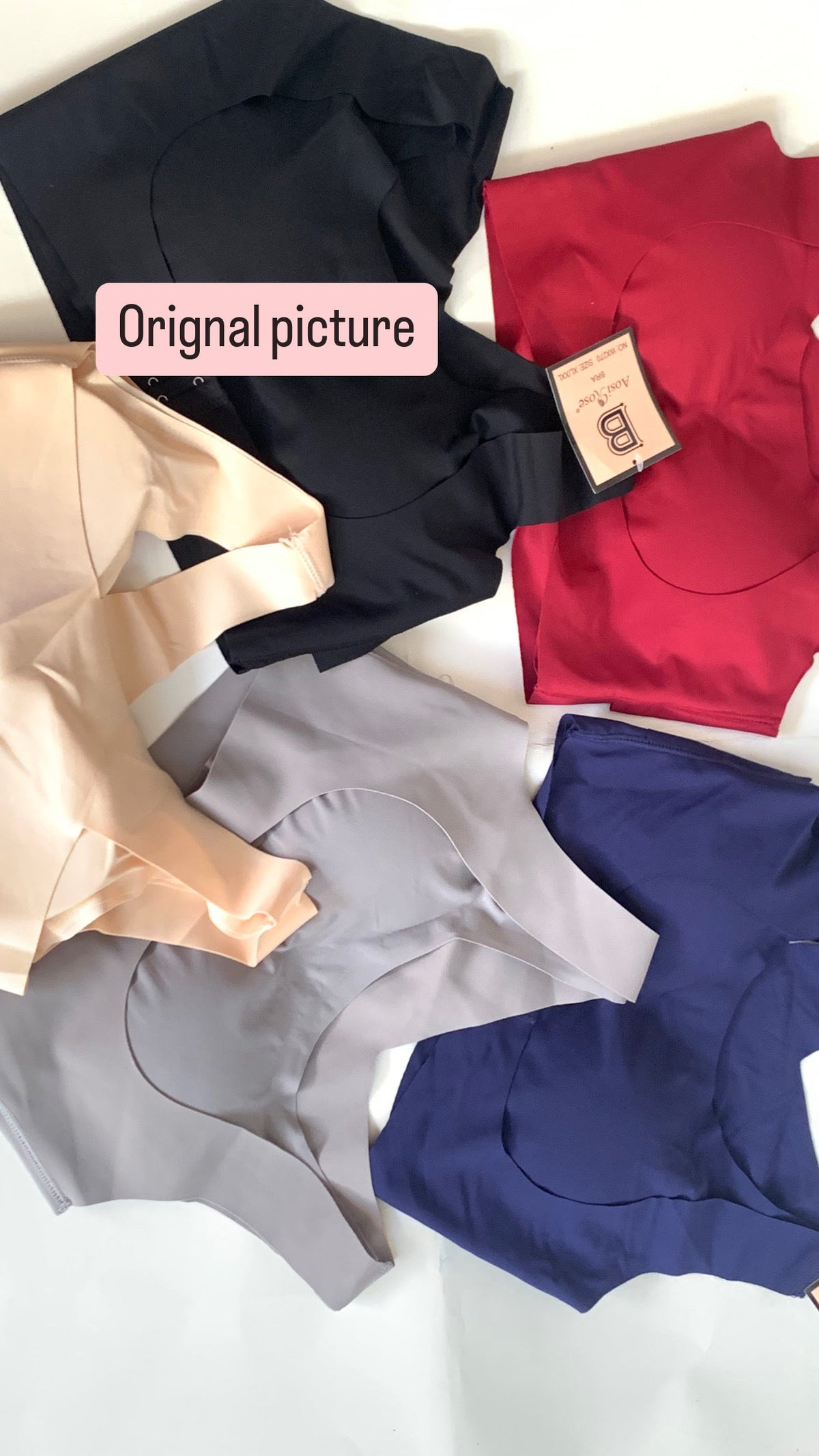 (34-42)Women Plain Seamless Cross Posture Correction Back Straighter Bra [046]*