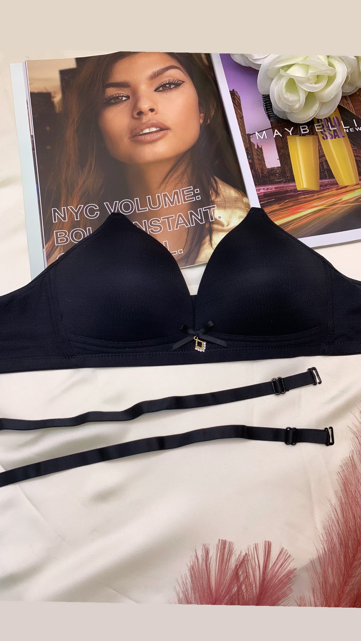 (34-40)b Dailywear Thin Pad Non Wire T Shirt Bra(096)*