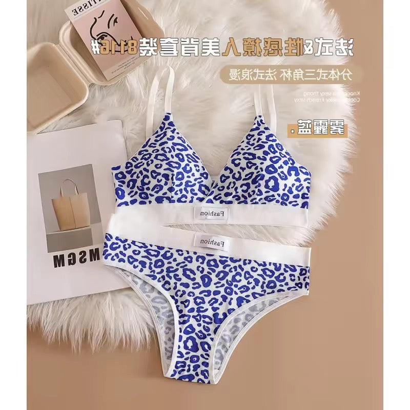 (28-34) Daily Wear Flower Design Bra and Panty Set (032)*