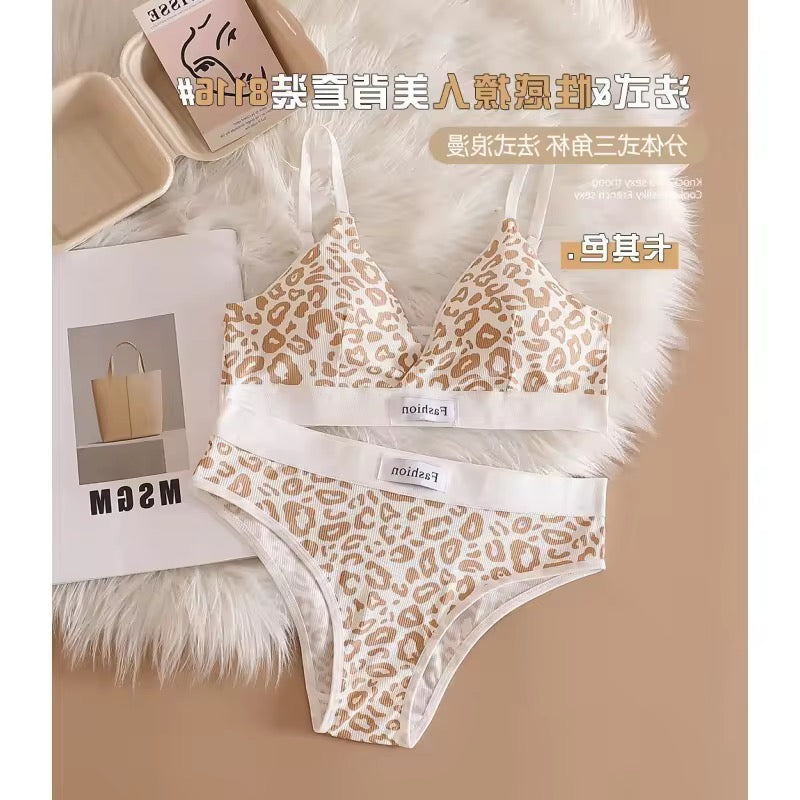 (28-34) Daily Wear Flower Design Bra and Panty Set (032)*