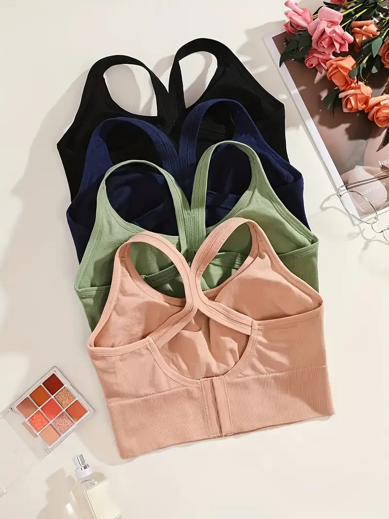 Fit Flex Back Hook Sports Bra for 34-40 size (009)*