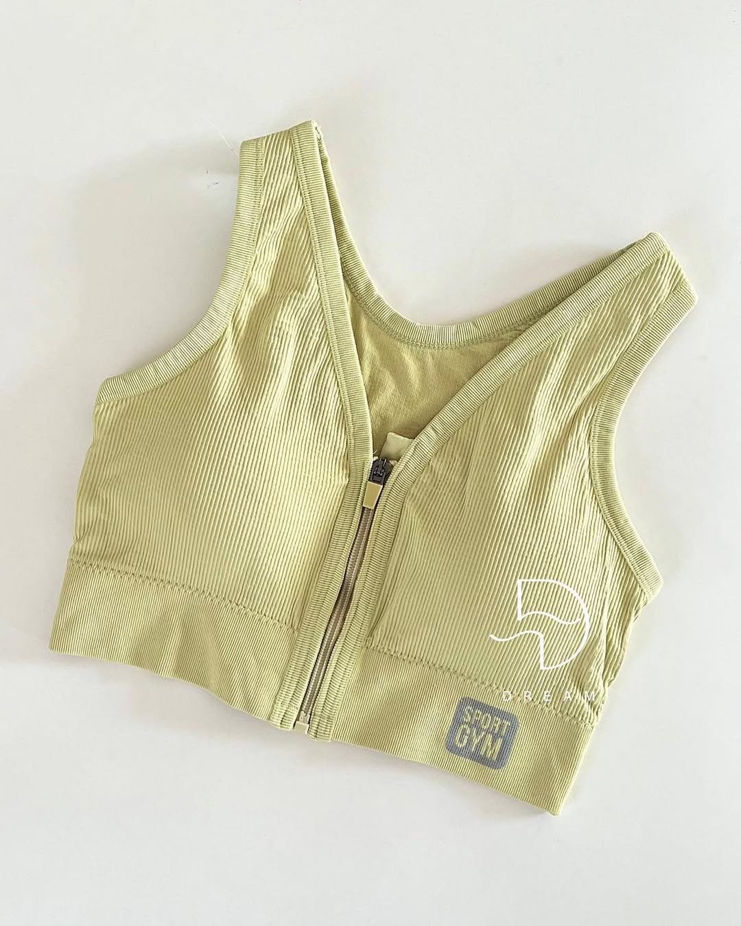 (30-38) Front Zipper Sports Bra For Gym and Yoga (045)