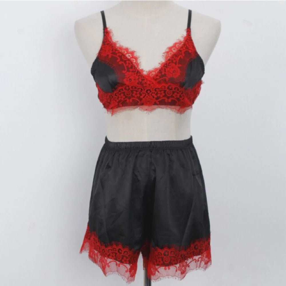 Intimate 2 Piece Boxer and Brallete Set 6166(C9-R5)
