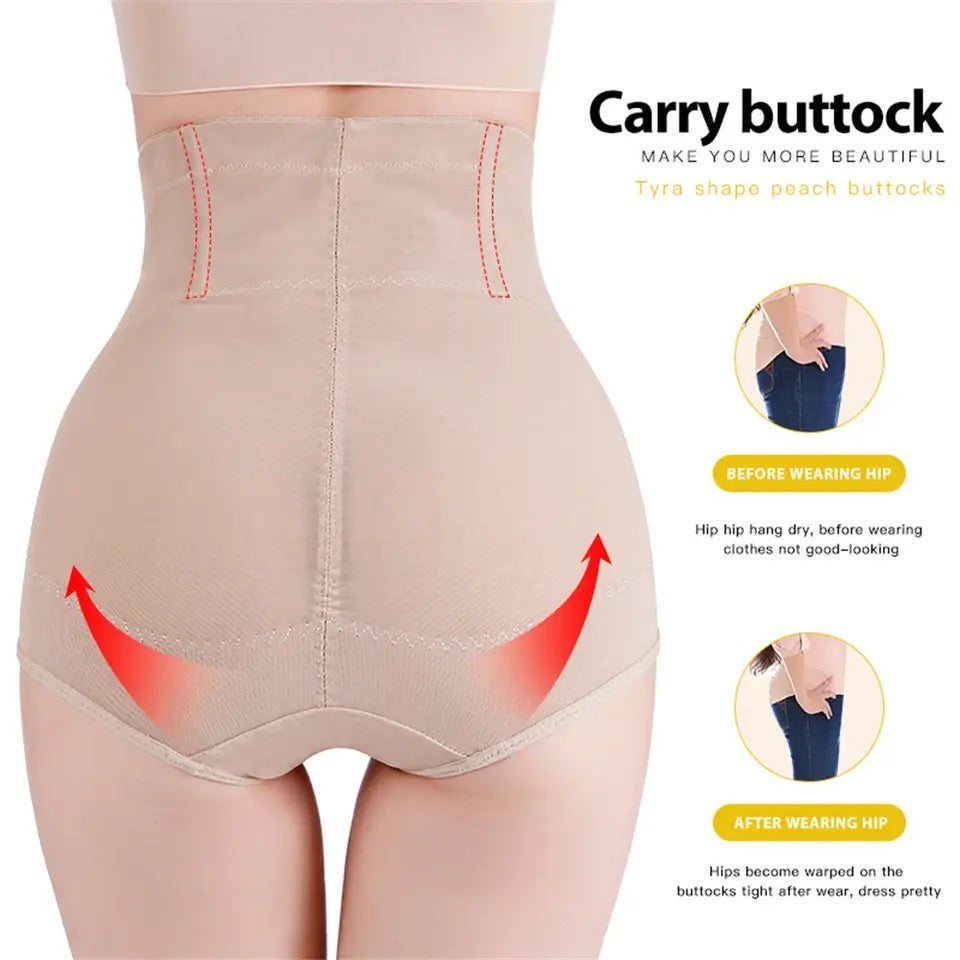 High Waist Panty Style Tummy Shaper with Hooks D19(A-2)
