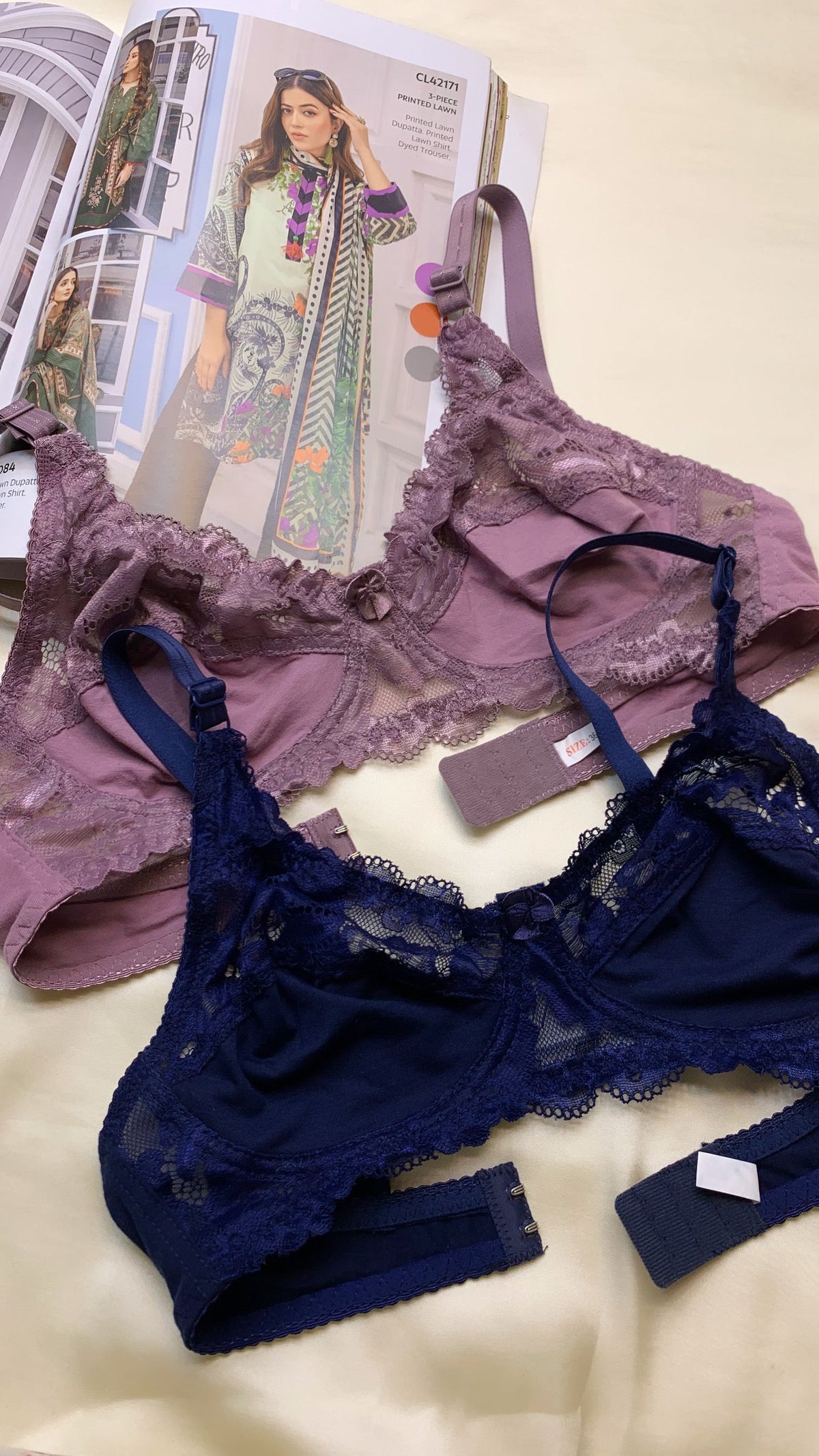 (32-42)Summer Friendly Soft Cotton with Lacy Work(220)