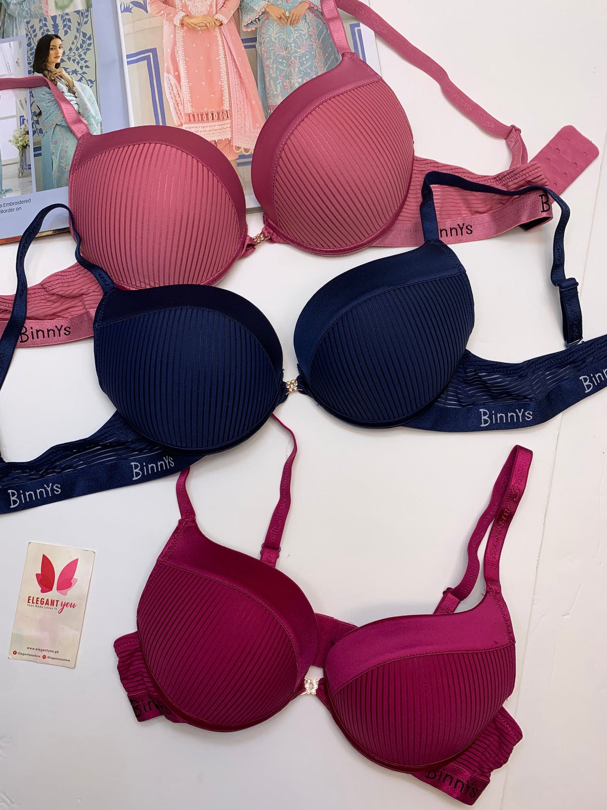(34-40)B Binnys Most Demanding Plunge Bra (142)*