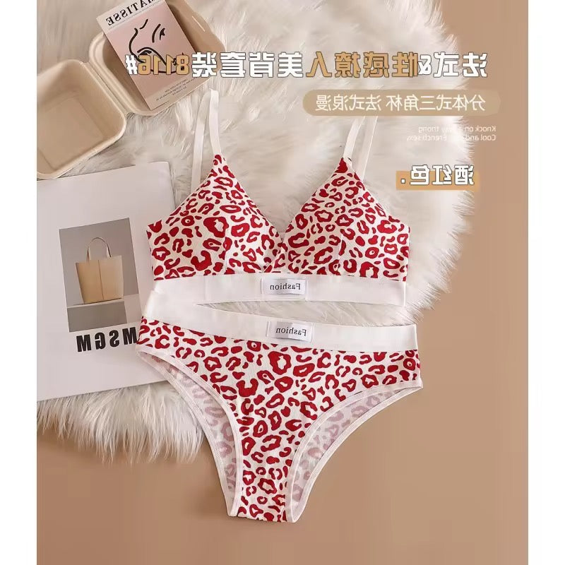 (28-34) Daily Wear Flower Design Bra and Panty Set (032)*