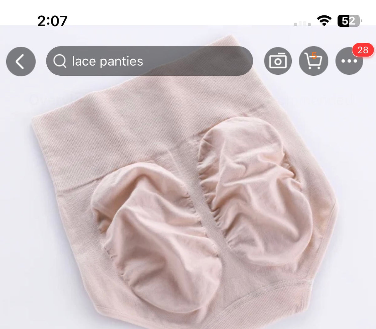High Waist Underwear & Shapping Buttocks A8276 (D-2)