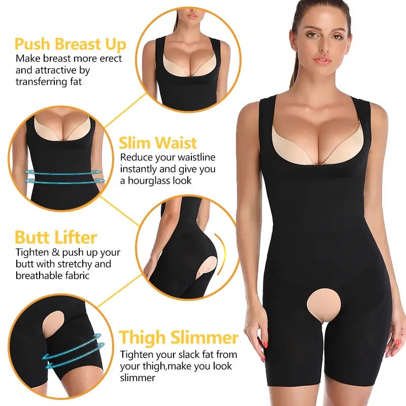 Women’s Full Body Invisible & Breathable Slimming  Shapper 6815(B-1)