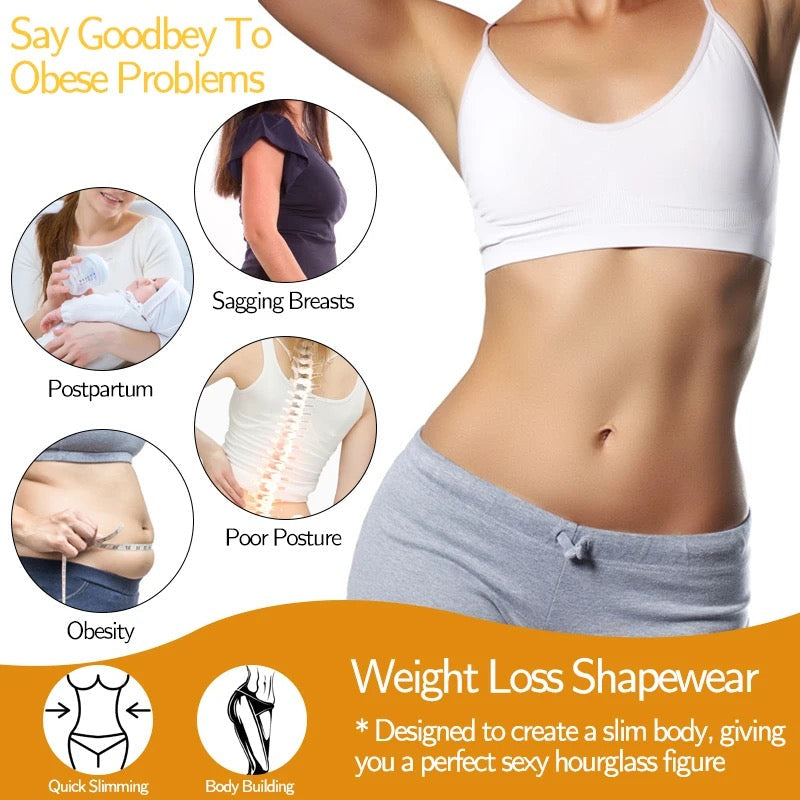 Women’s Full Body Invisible & Breathable Slimming  Shapper 6815(B-1)