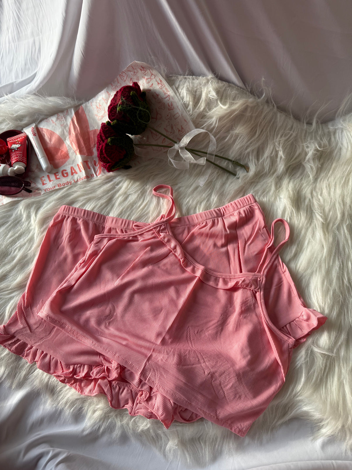 Cozy Girls Short Cami and Boxer Pair (25627)(C4/C5-R4)