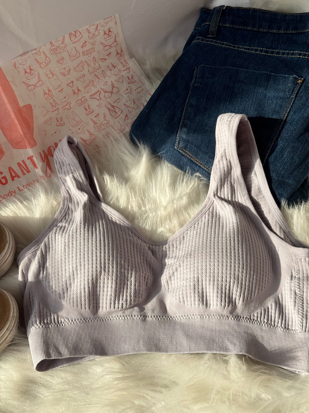 (38-42)Plus Size Sports Bra With Back Hooks (001)*