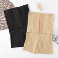 Women's High Waist With Adjustable Hooks Body-Shapping Buttocks Lifting Slim Fit Anti Glare Leggings(20014)(B-1))