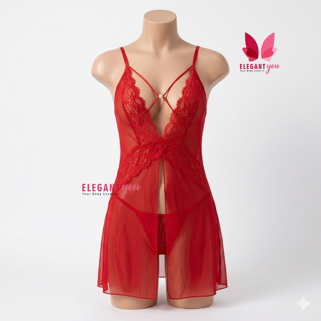 BOLD & SENSUAL Elegant Nighty(C7-R1)