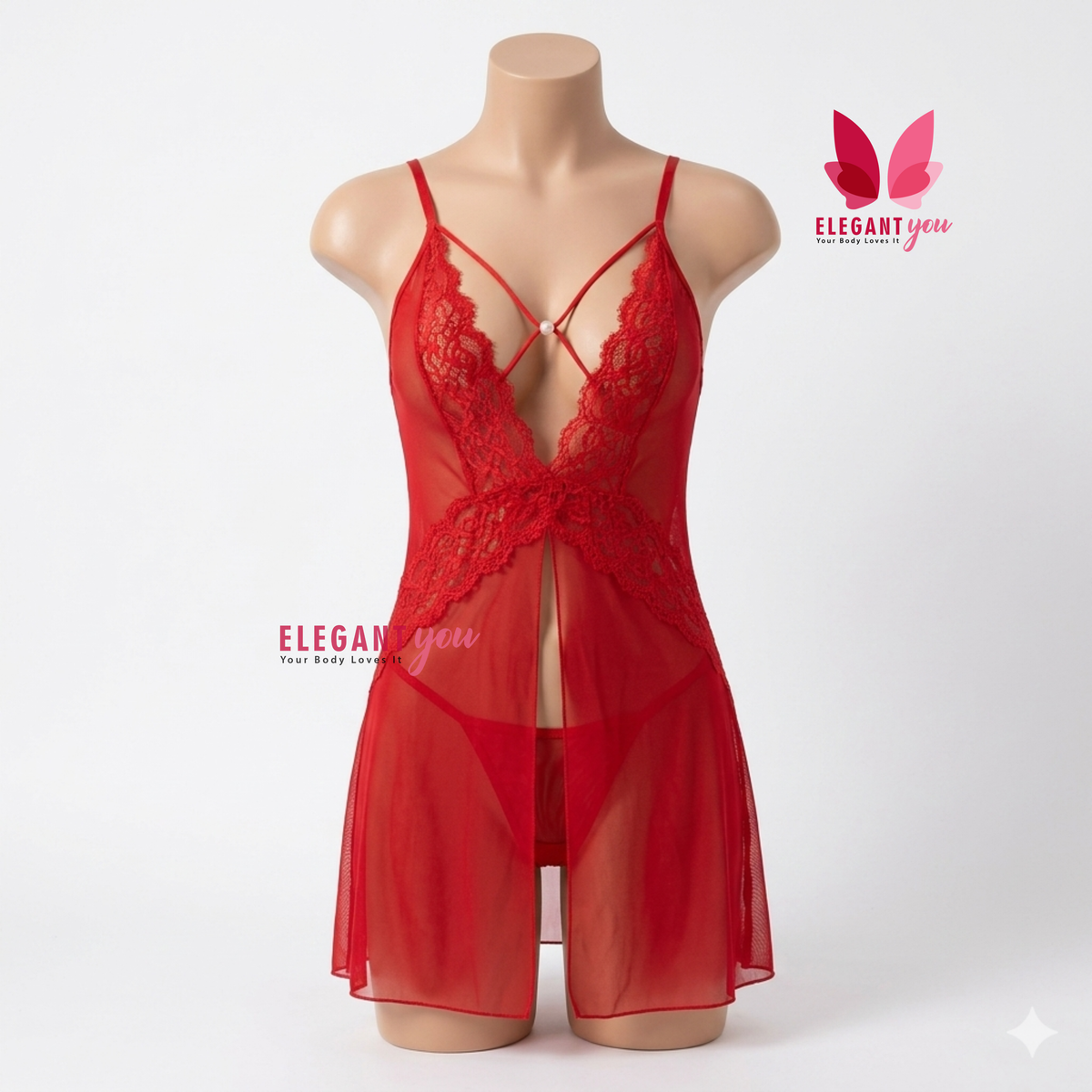 BOLD & SENSUAL Elegant Nighty(C7-R1)