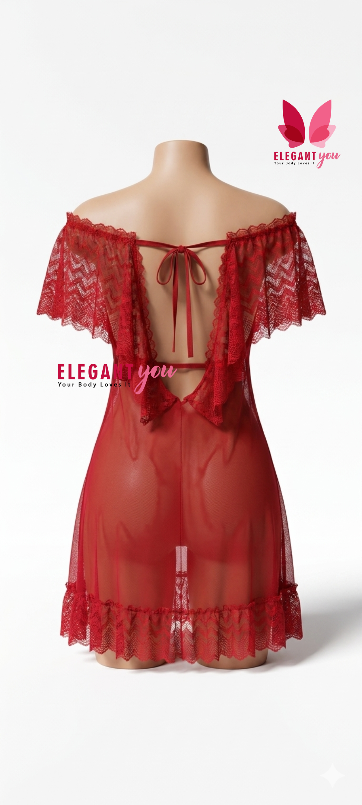 Off Shoulder Elegant Gown Nighty 35359(C5-R3)
