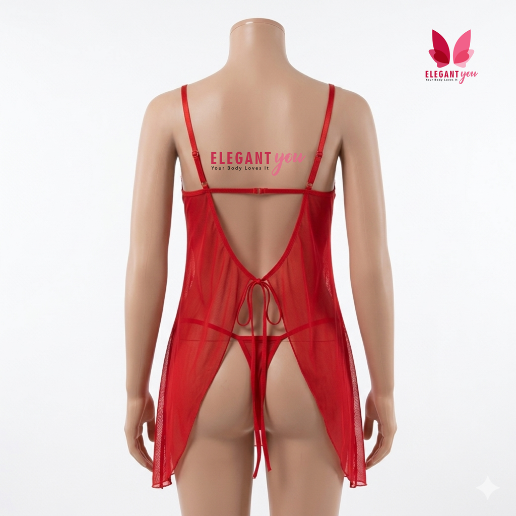 BOLD & SENSUAL Elegant Nighty(C7-R1)