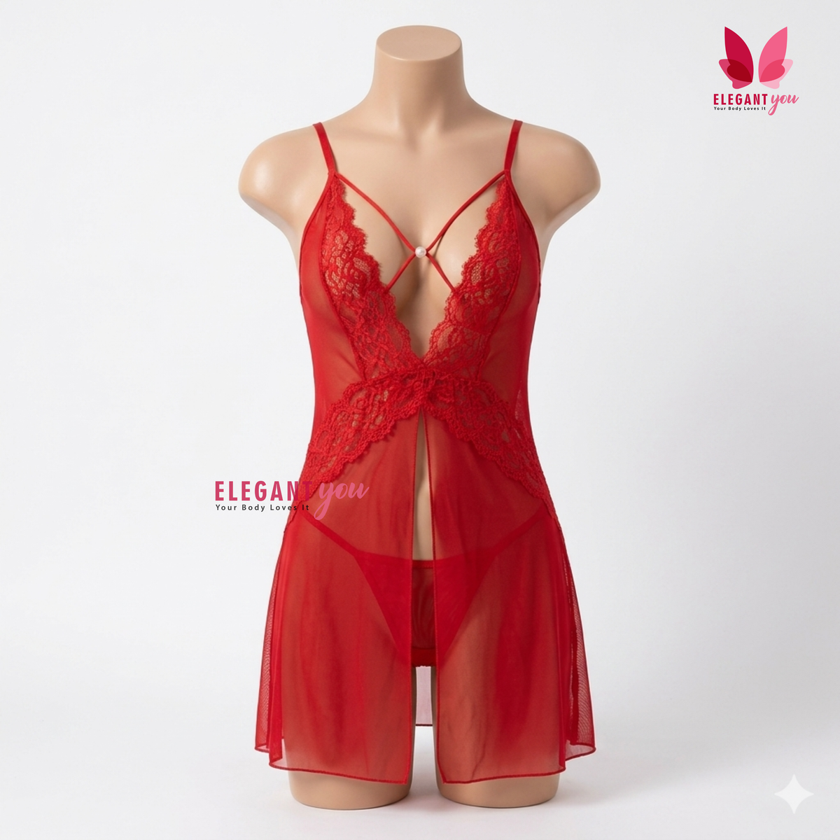 BOLD & SENSUAL Elegant Nighty(C7-R1)