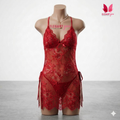 Temptation Embroidered Short Lingerie(C2-R1)