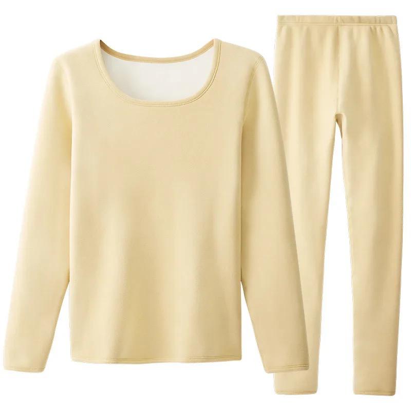 2 Piece Thermal Inner Wear Fleece Suit