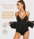 Seamless Thong Style Waist Control Butt Lifter With Hooks For Adjustment 17733 (B-4)