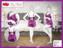 One Piece Short Silk Nighty (jp893)(C10-R3)