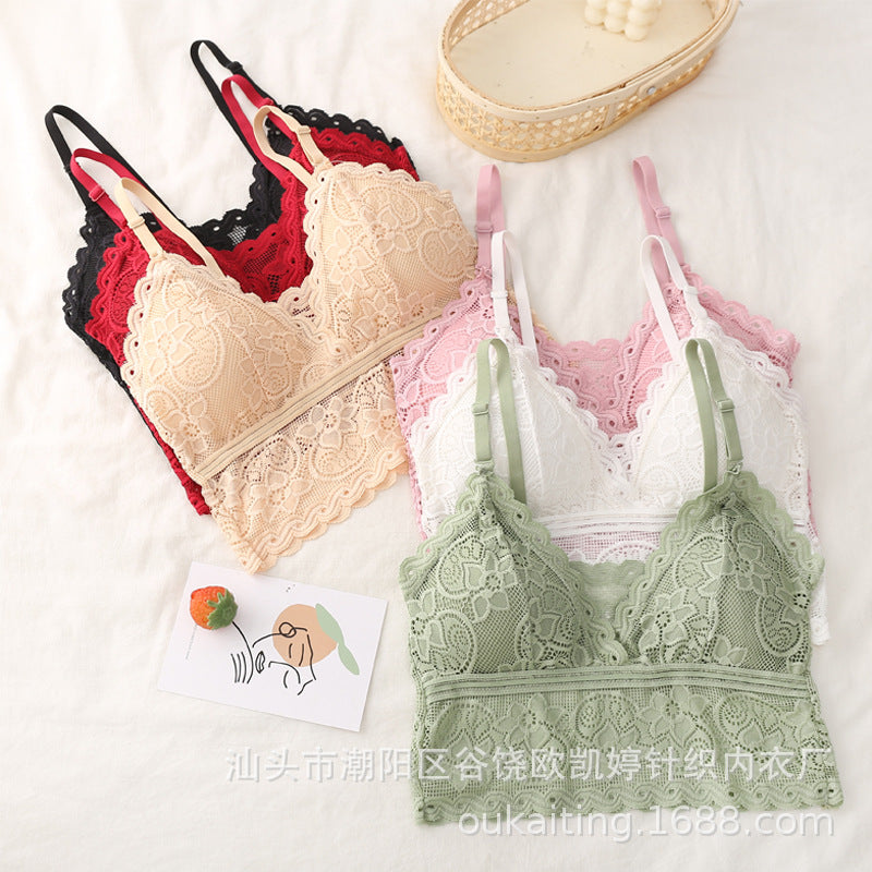 (30-36)Elegant Brallete and Panty Set Free Size(035)*