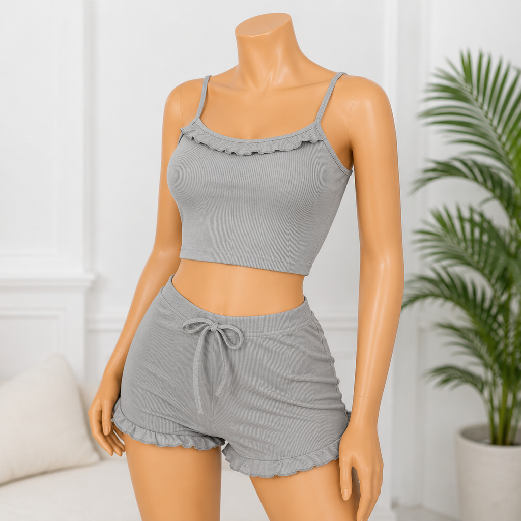 Cozy Girls Short Cami and Boxer Pair (25627)(C4/C5-R4)