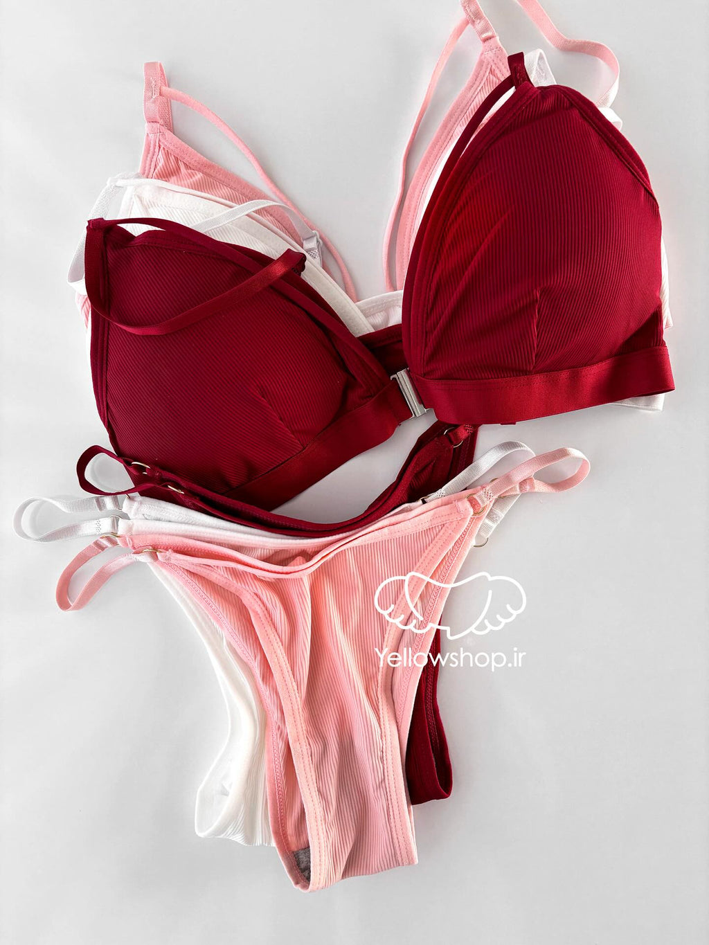Front Buckle Bikini Set(010)