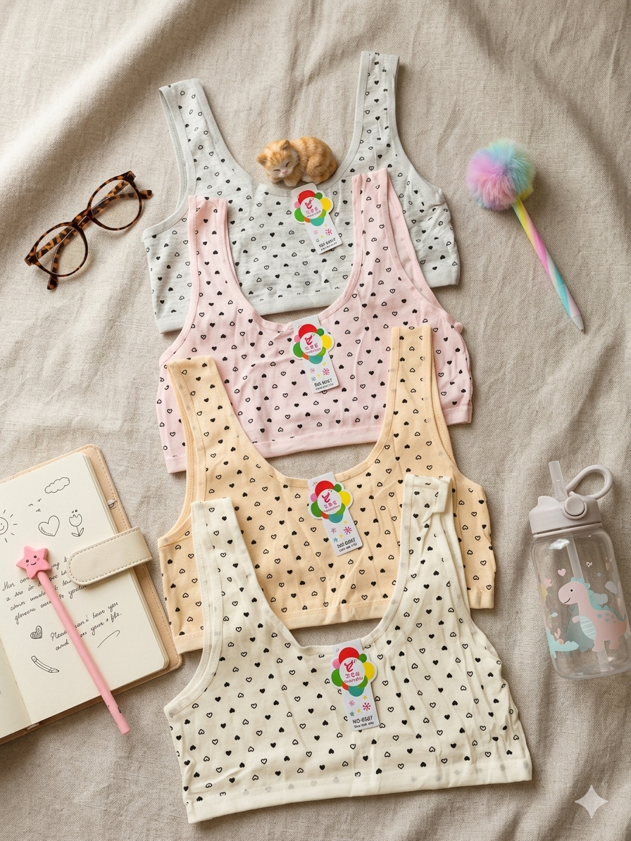 Pack of 3 Hearts Bds For Teenagers(037)