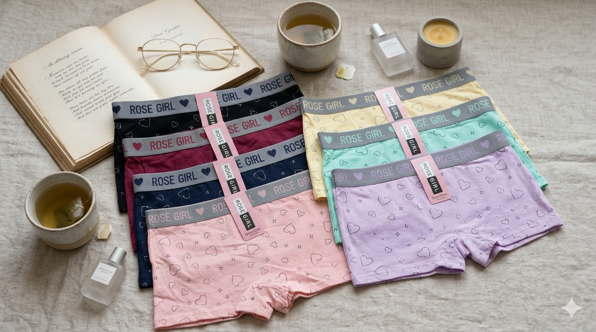 *Bundle Offer* Love Hearts Dailywear Cotton Boxer SP40167(124/125)^