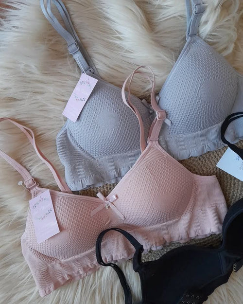 (30-36)size Full Coverage T Shirt Bra(035)^