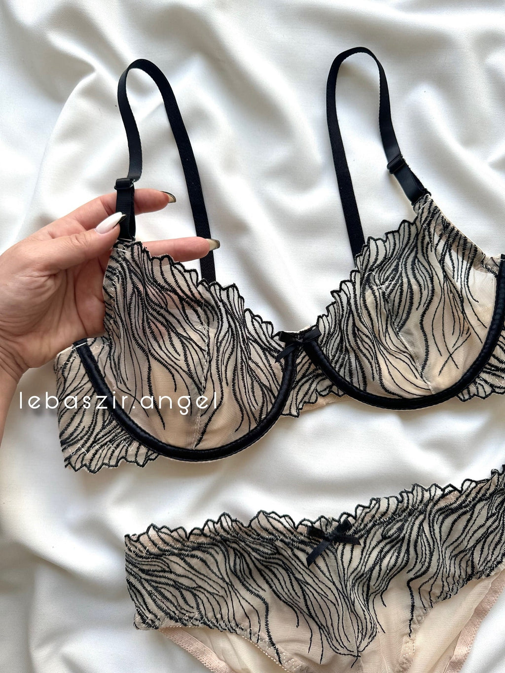 (34-38)b Premium Luxury Bra Panty Set(F4)