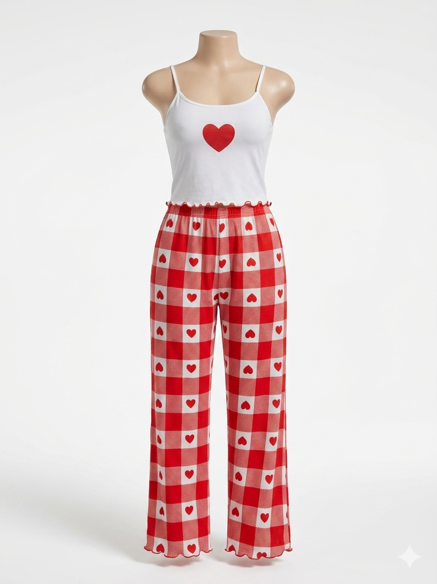 Love Heart Lounge-Wear 65233(C6-R5)