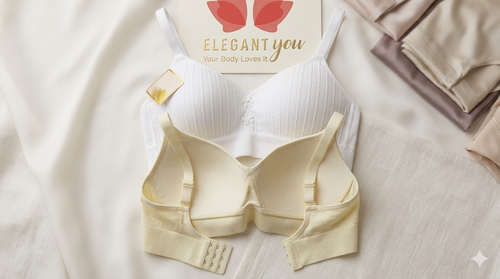 (30-36)b Soft Padding Flower T Shirt Bra(055)^