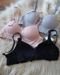 (30-36)size Full Coverage T Shirt Bra(035)^