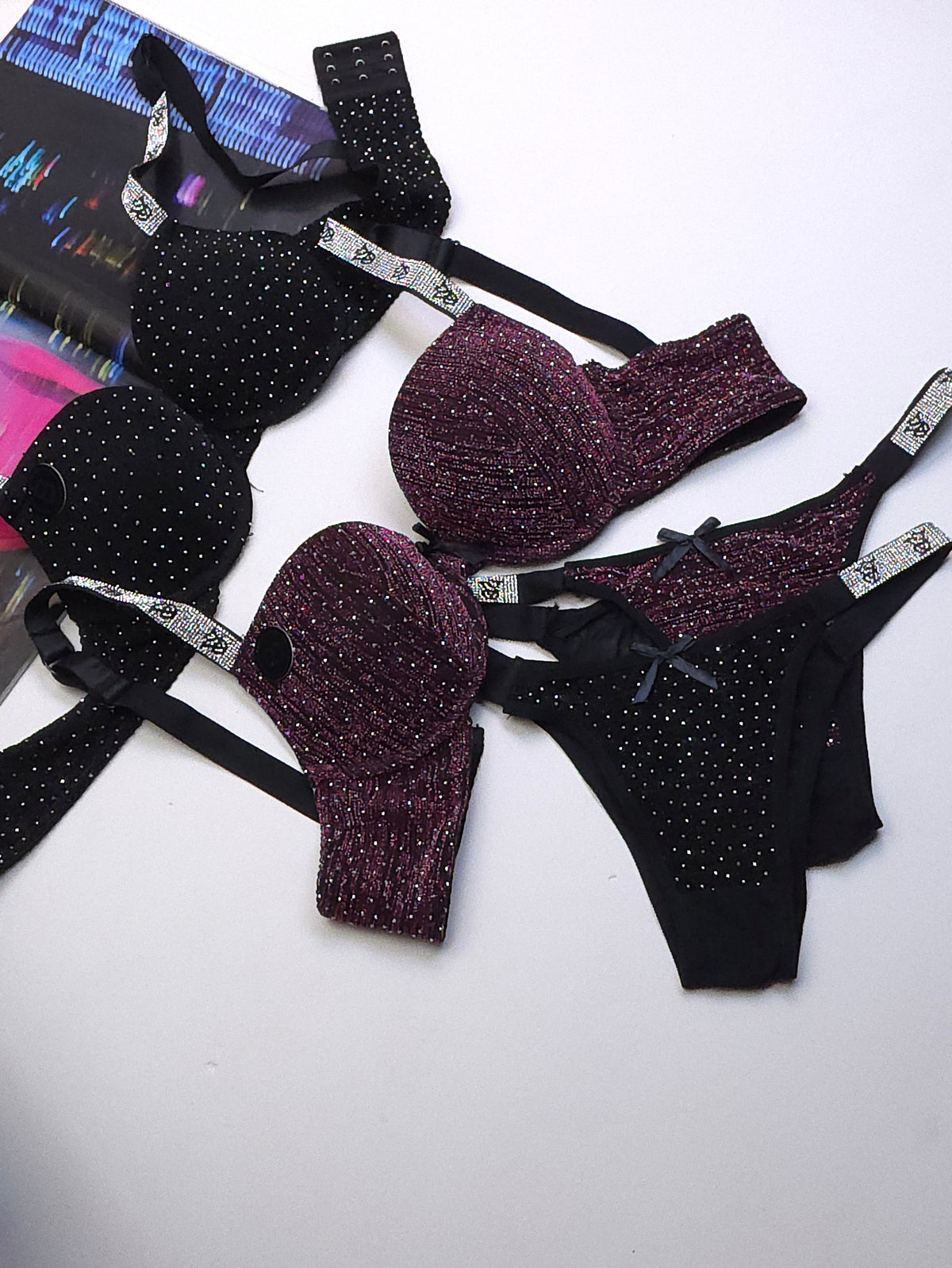 (34-40)b Moonlight Padded Pushup Bra Panty Set (R2)^