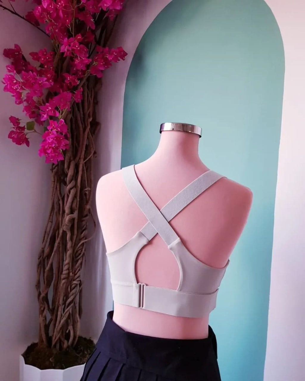(42-46)High Impact,A+ Quality, Ultimate Comfort, Sports Bra, Zipper(047)