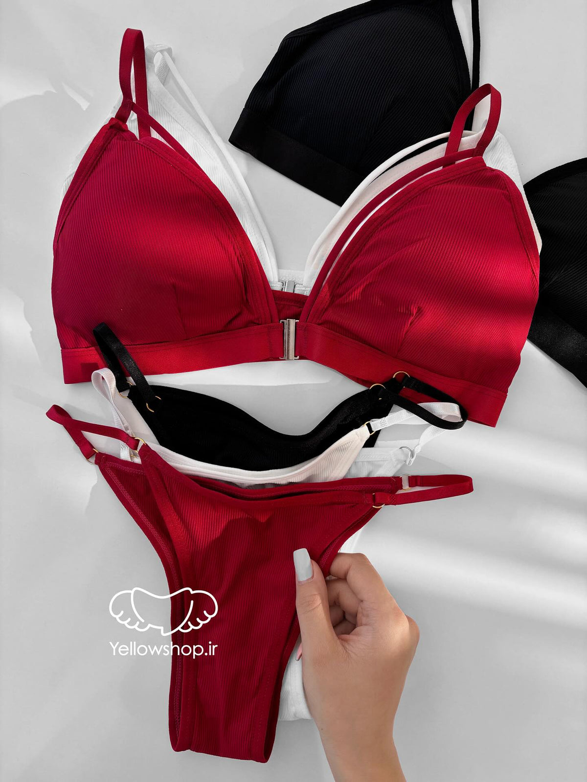 Front Buckle Bikini Set(010)