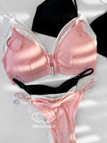 Front Buckle Bikini Set(010)