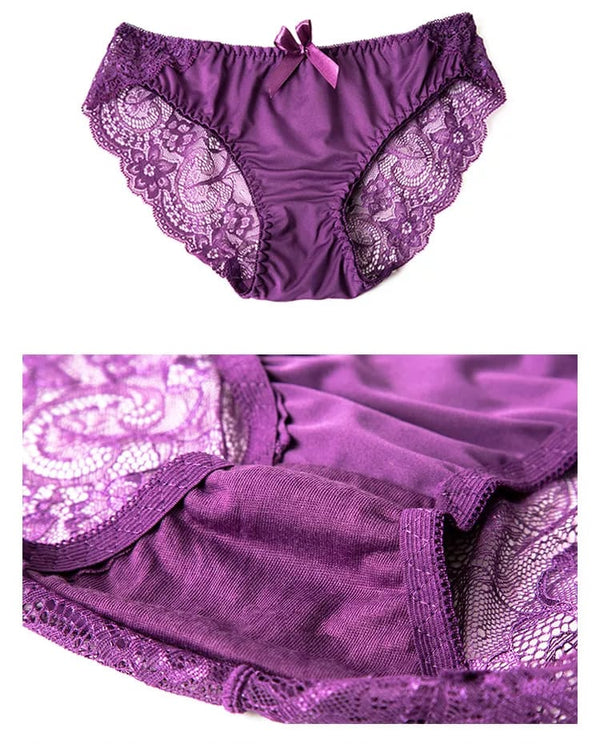 (32-38)B Double Padded Butterfly Bra Panty Set(R3)